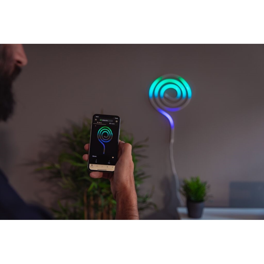 Bandă LED RGB dimabilă FLEX 200xLED 5m Wi-Fi Twinkly