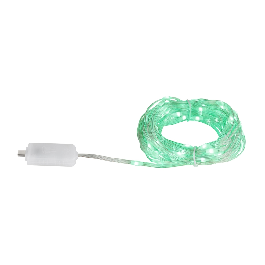 Bandă LED RGB Globo 50xLED/0,06W/5V 5 m 27 de funcții