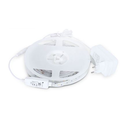 Banda LED RGB reglabilă LED/24W/230V 5m 3000-6000K Wi-Fi Tuya
