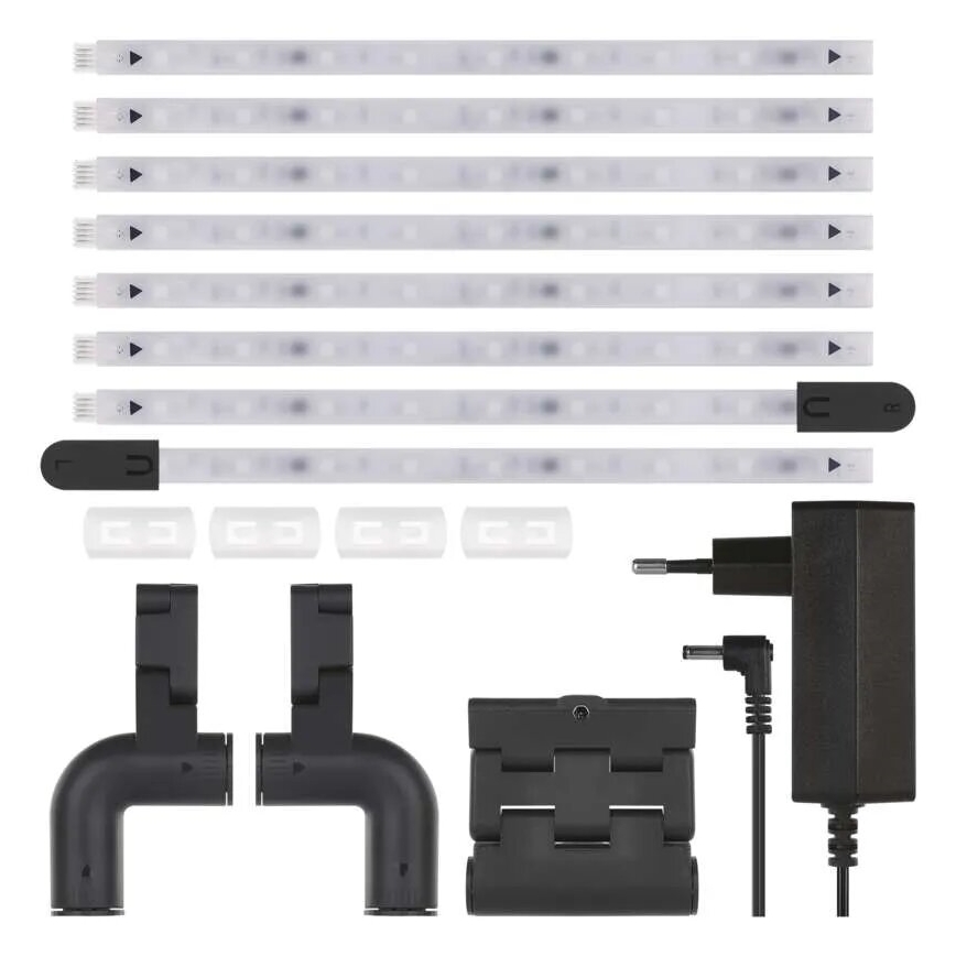 Bandă LED RGBIC pentru televizor GoSmart LED/24W/230V 75“