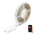 Bandă LED RGBW Aigostar 5m MESH MESH LED/24W/230V 2700-6500K + telecomandă