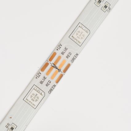 Bandă LED RGBW dimabilă, 9 W, 230 V, 5 m, Wi‑Fi + telecomandă