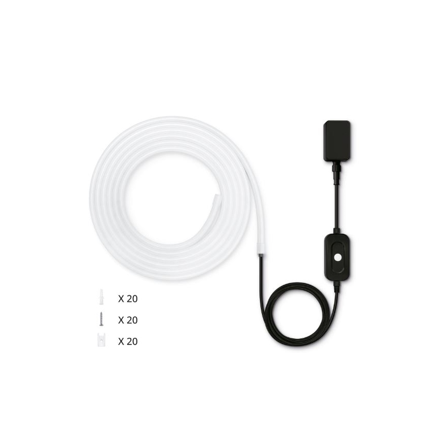 Bandă LED RGBW dimabilă de exterior 5m LED/24W/230V 2700-5000K Wi-Fi IP65 WiZ