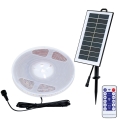 Bandă LED solară 3,7V 2400mAh 5m IP65