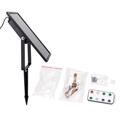 Bandă LED solară dimabilă Aigostar LED/10W/3,2V 10 m 6500K IP65 + telecomandă