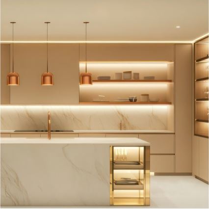 Bandă LED TRAMO, 50 m, 24 V, 500 W, 3000 K