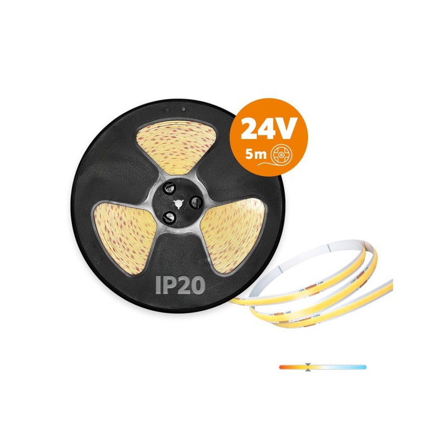 Bandă LED TRAMO, 50 W, 24 V, 5 m, 6500 K
