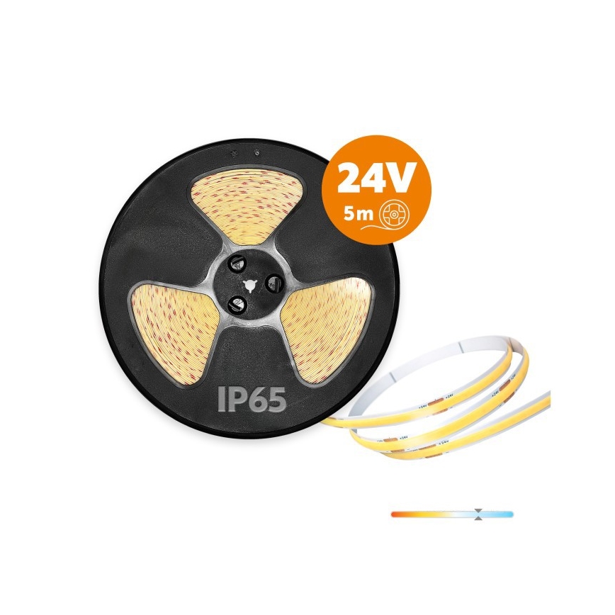 Bandă LED TRAMO pentru exterior, 50 W, 24 V, 5 m, IP65, 6500 K