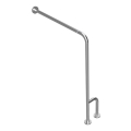 Bară de sprijin 23x86,6 cm inox/argintiu