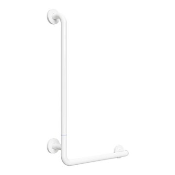 Bară de sprijin 63x89 cm, albă