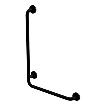 Bară de sprijin 63x89 cm, neagră