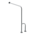 Bară de sprijin din inox, 23x86,6 cm, argintiu
