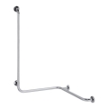 Bară de sprijin pentru duș 66 x 118 cm, inox/argintiu