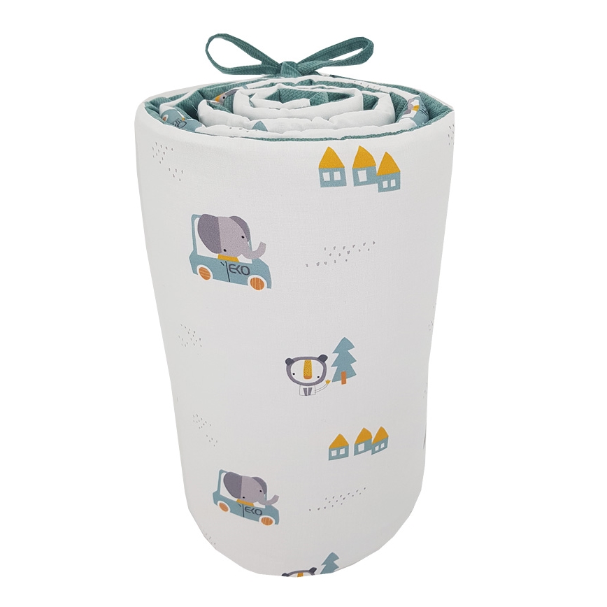 Barieră de protecție pentru pătuț CARS 180 cm EKO