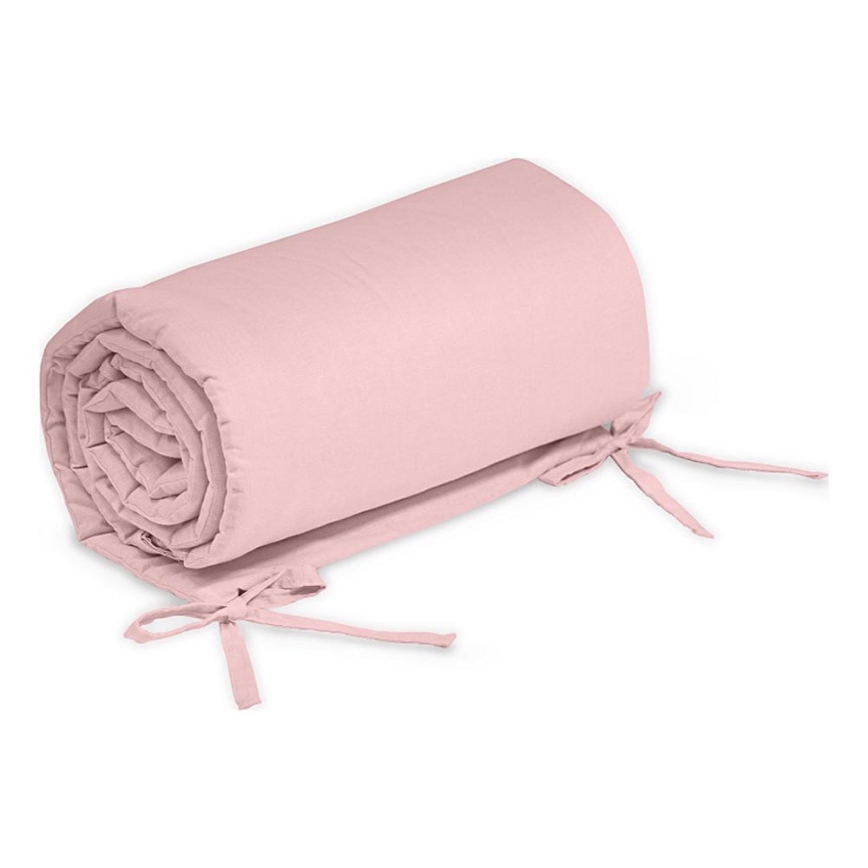 Barieră de protecție pentru pătuț PETITE&MARS TILLY MAX 360 cm roz