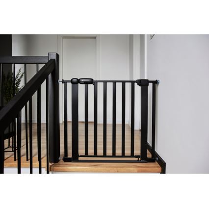 Barieră de siguranță KINDERKRAFT LOCK&GO 75-103 cm negru