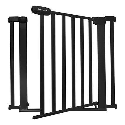 Barieră de siguranță KINDERKRAFT LOCK&GO 75-103 cm negru