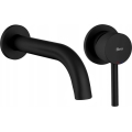 BAT-B0969 - Baterie încastrată pentru lavoar LUNGO, negru mat