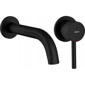 BAT-B0969 - Baterie încastrată pentru lavoar LUNGO, negru mat