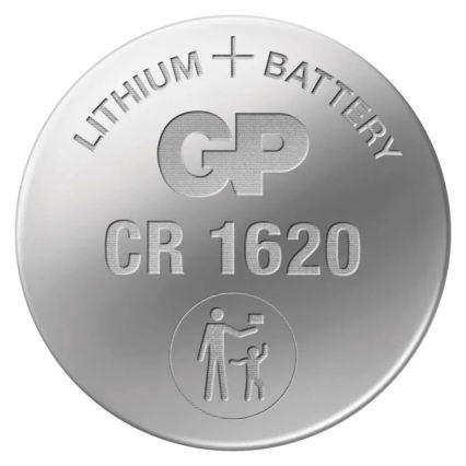 Batere buton cu litiu CR1620 GP LITHIUM 3V/75 mAh