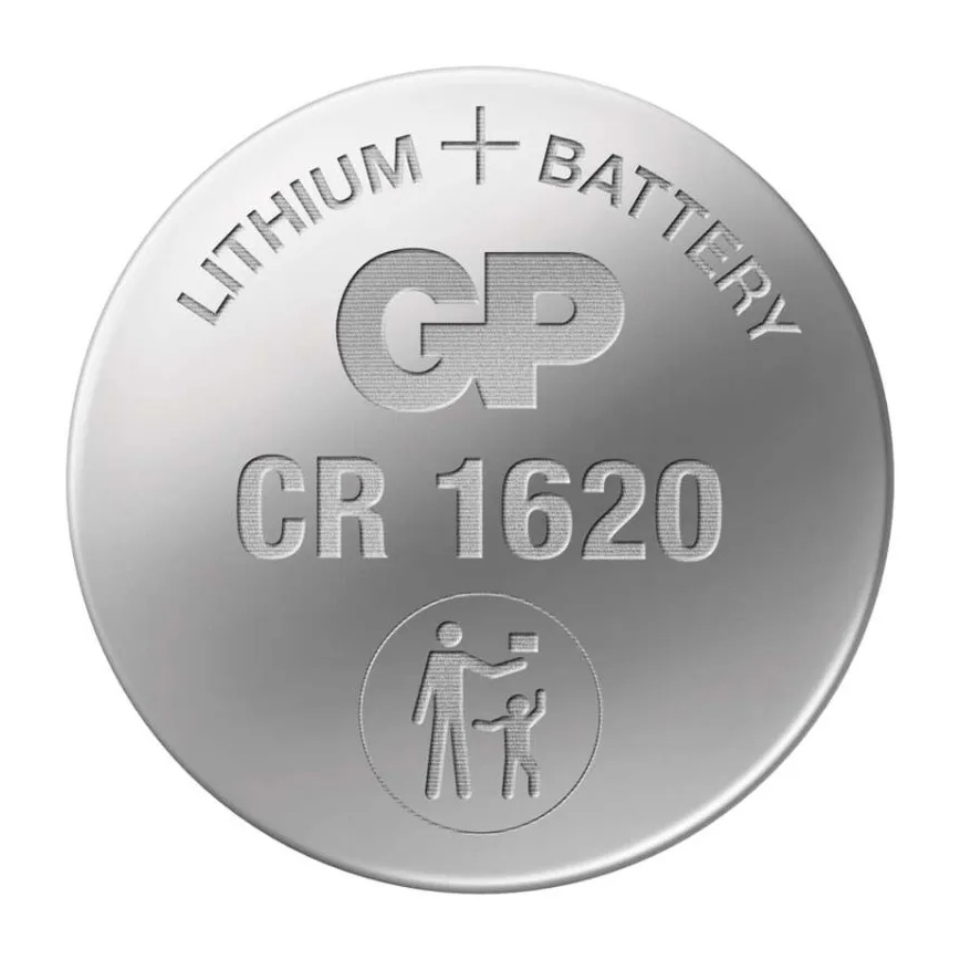 Batere buton cu litiu CR1620 GP LITHIUM 3V/75 mAh
