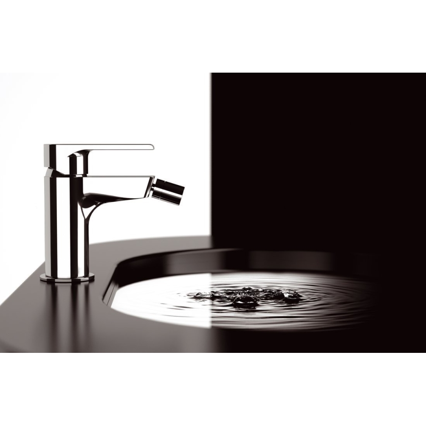 Baterie bideu Sapho KAI, 12 cm, crom lucios