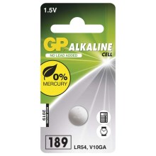 Baterie buton alcalină LR54 GP ALKALINE 1,5V/44 mAh