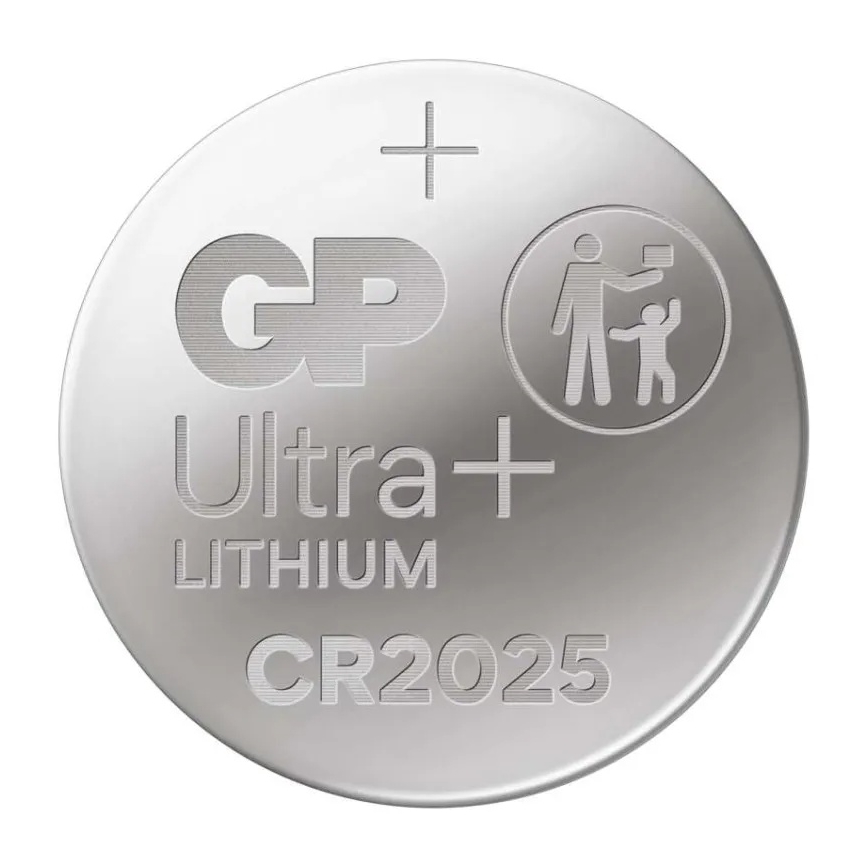Baterie buton cu litiu CR2025 GP LITHIUM 3V/170 mAh