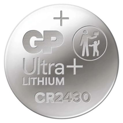 Baterie buton cu litiu CR2430 GP LITHIUM 3V/300 mAh