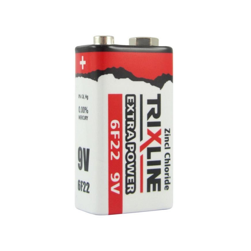 Baterie clorură de zinc 9V Trixline Extra Power