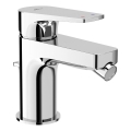 Baterie de bideu + supapă fără preaplin JIKA H3411X10041111 CUBITO 12,8 cm crom lucios