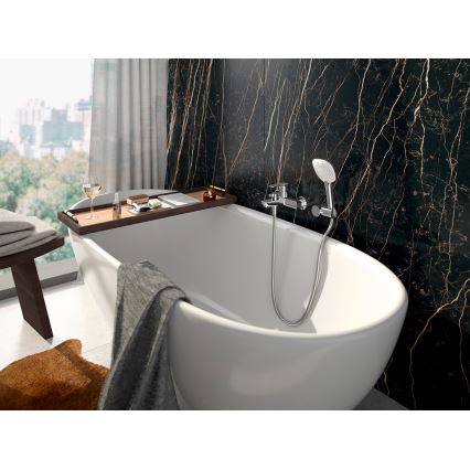 Baterie de cadă Novaservis METALIA crom lucios