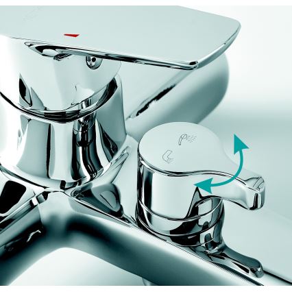 Baterie de cadă Novaservis METALIA crom lucios