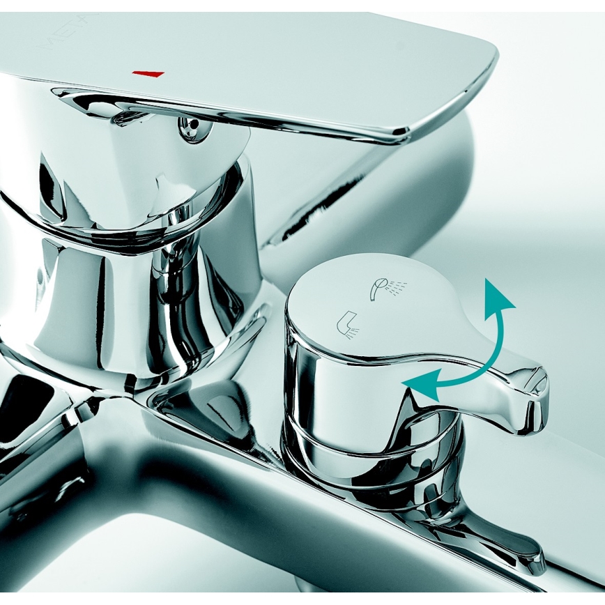 Baterie de cadă Novaservis METALIA crom lucios