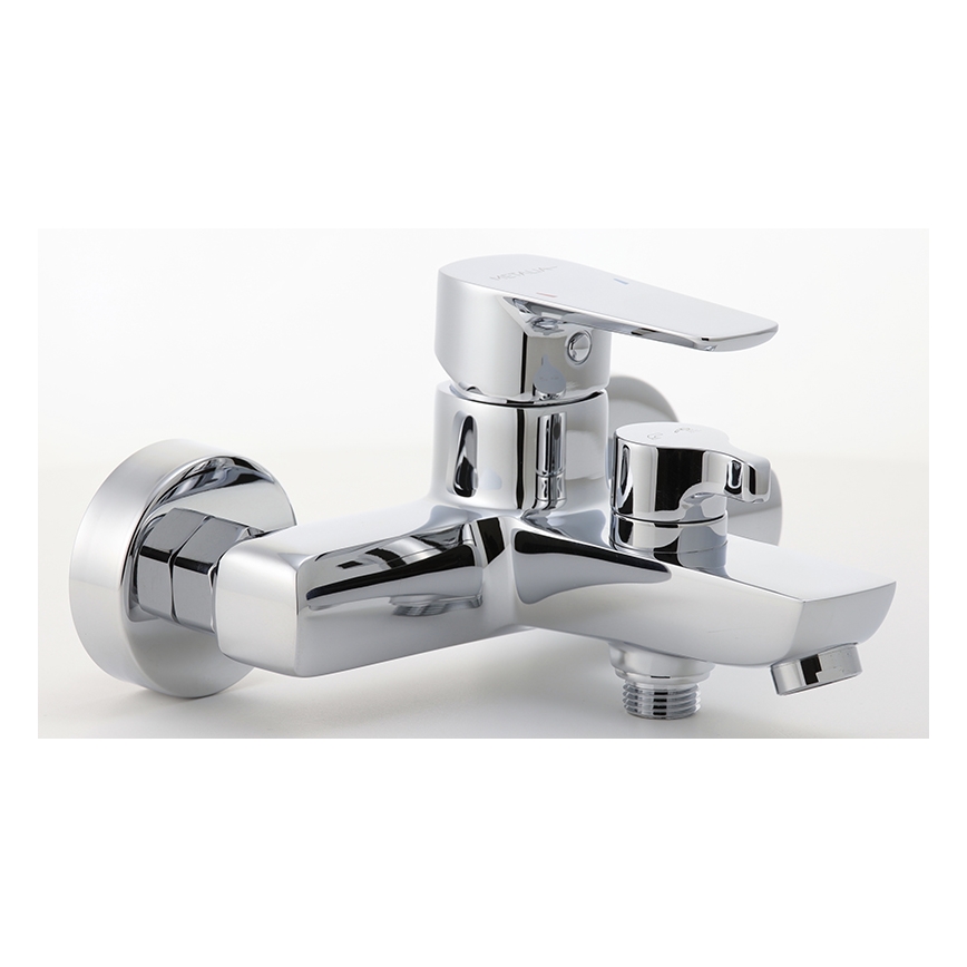 Baterie de cadă Novaservis METALIA crom lucios