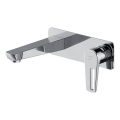 Baterie de cadă pentru instalare ascunsă Cersanit S951-357 MILLE crom lucios + ventil