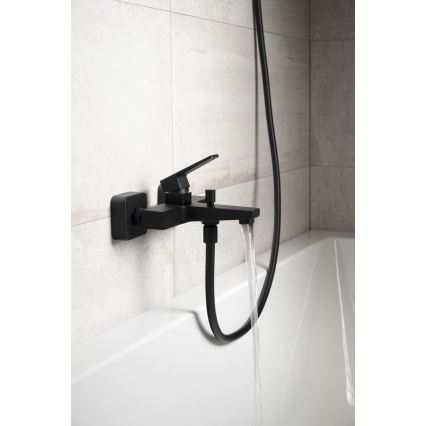 Baterie de cadă TURSI Sapho, negru mat