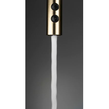 Baterie de chiuvetă cu cap de duș detașabil Deante BQO_R72M OLFATO auriu periat