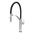 Baterie de chiuvetă cu pipă flexibilă Deante BRC_072M CORDA crom lucios