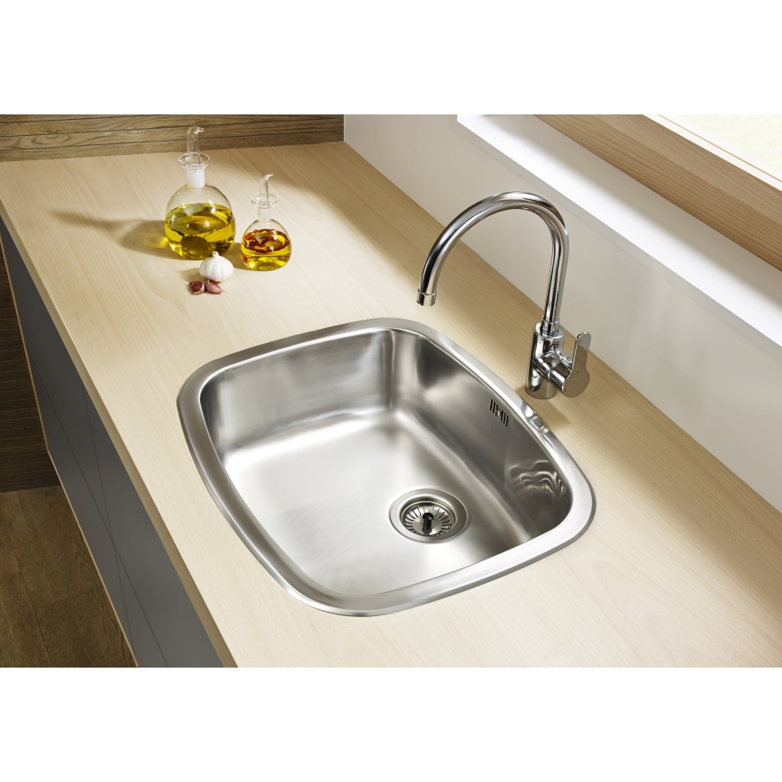 Baterie de chiuvetă Roca A5A8409C00 L20 32,5 cm crom lucios