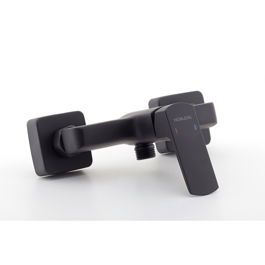 Baterie de duș Novaservis NOBLESS EGO negru mat