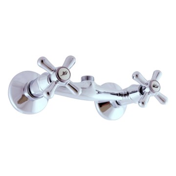 Baterie de duș RAV Slezák MORAVA MK181.5, crom lucios