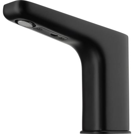 Baterie de lavoar cu senzor Deante BQH_N28V HIACYNT 230/6V negru