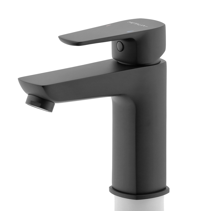 Baterie de lavoar Novaservis METALIA ECO 15,2 cm negru mat