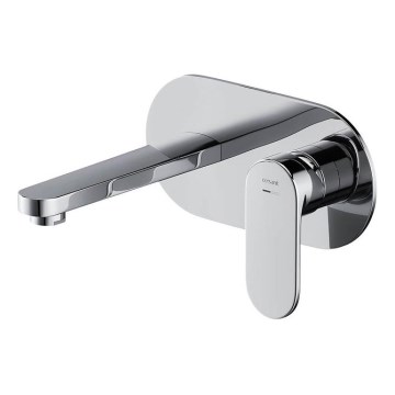 Baterie de lavoar pentru instalare ascunsă Cersanit S951-330-CREA crom lucios