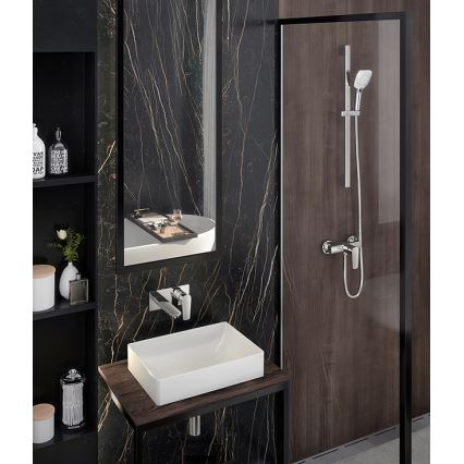 Baterie de lavoar pentru instalare ascunsă Novaservis METALIA ECO crom lucios