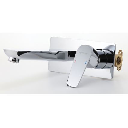 Baterie de lavoar pentru instalare ascunsă Novaservis METALIA ECO crom lucios