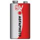 Baterie de zinc 6F22 9V AGFAPHOTO AP-6F22-1S