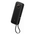 Baterie externă 20.000 mAh, 1x USB-A + 2x USB-C, cu cablu USB de 1 m, negru