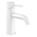 Baterie lavoar DRAGOR 15,6 cm, alb mat
